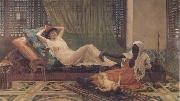 Frederick Goodall A New Light in the Harem (mk32) china oil painting artist